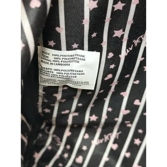 NWOT BETSEY JOHNSON Polka Dot Weekender W/Small Purse Travel Luggage Duffel - Picture 6 of 13